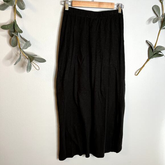 Z Supply Knotted Black Maxi Skirt - Picture 4 of 6